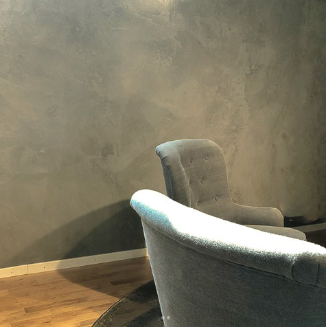 Färdigblandad Microcement för VÄGG Färg: Betonggrå, För antal kvm: 3 m2