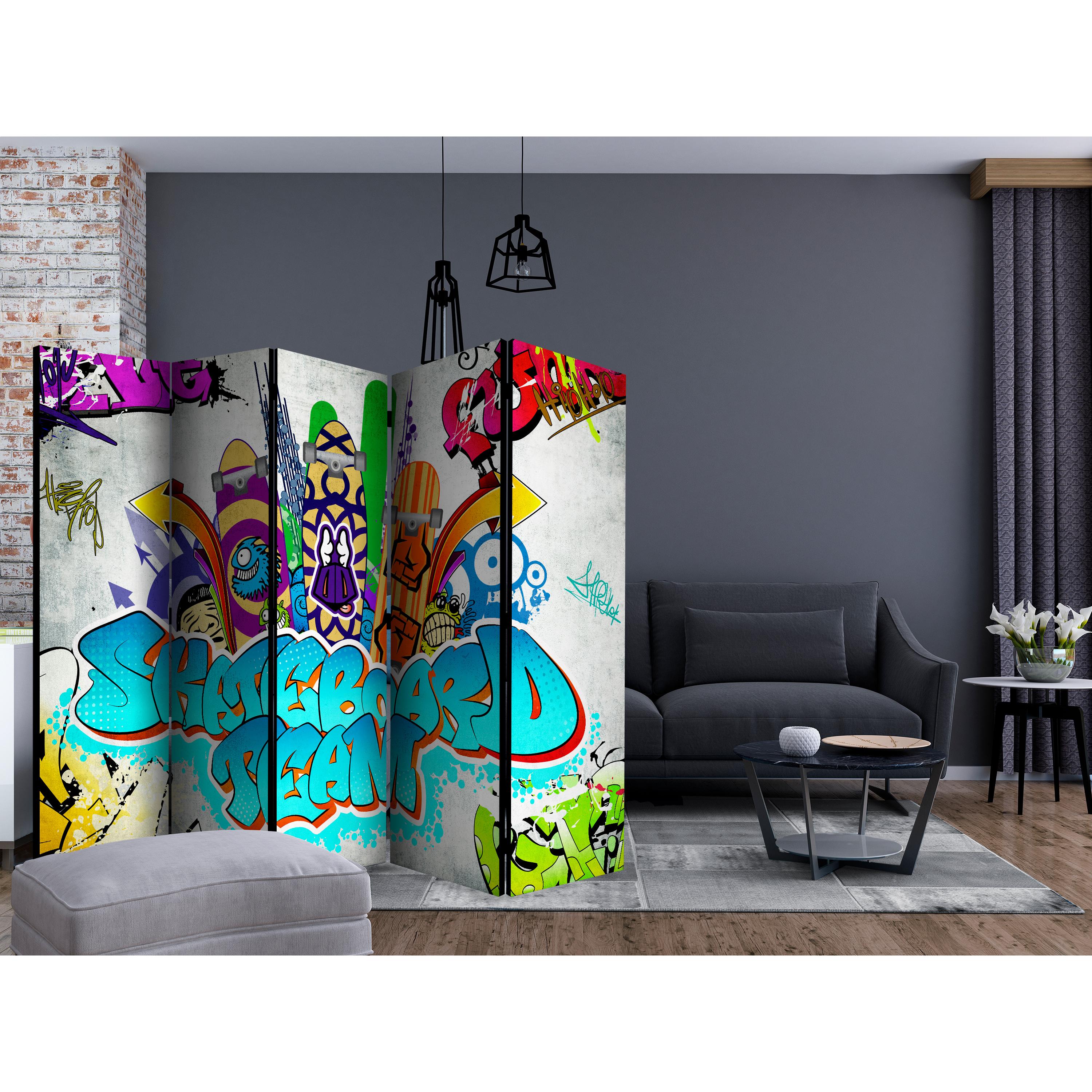 Rumsavdelare Arkiio Skateboard Team II 225x172 cm