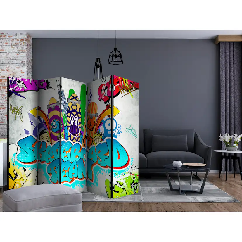 Rumsavdelare Arkiio Skateboard Team II 225x172 cm