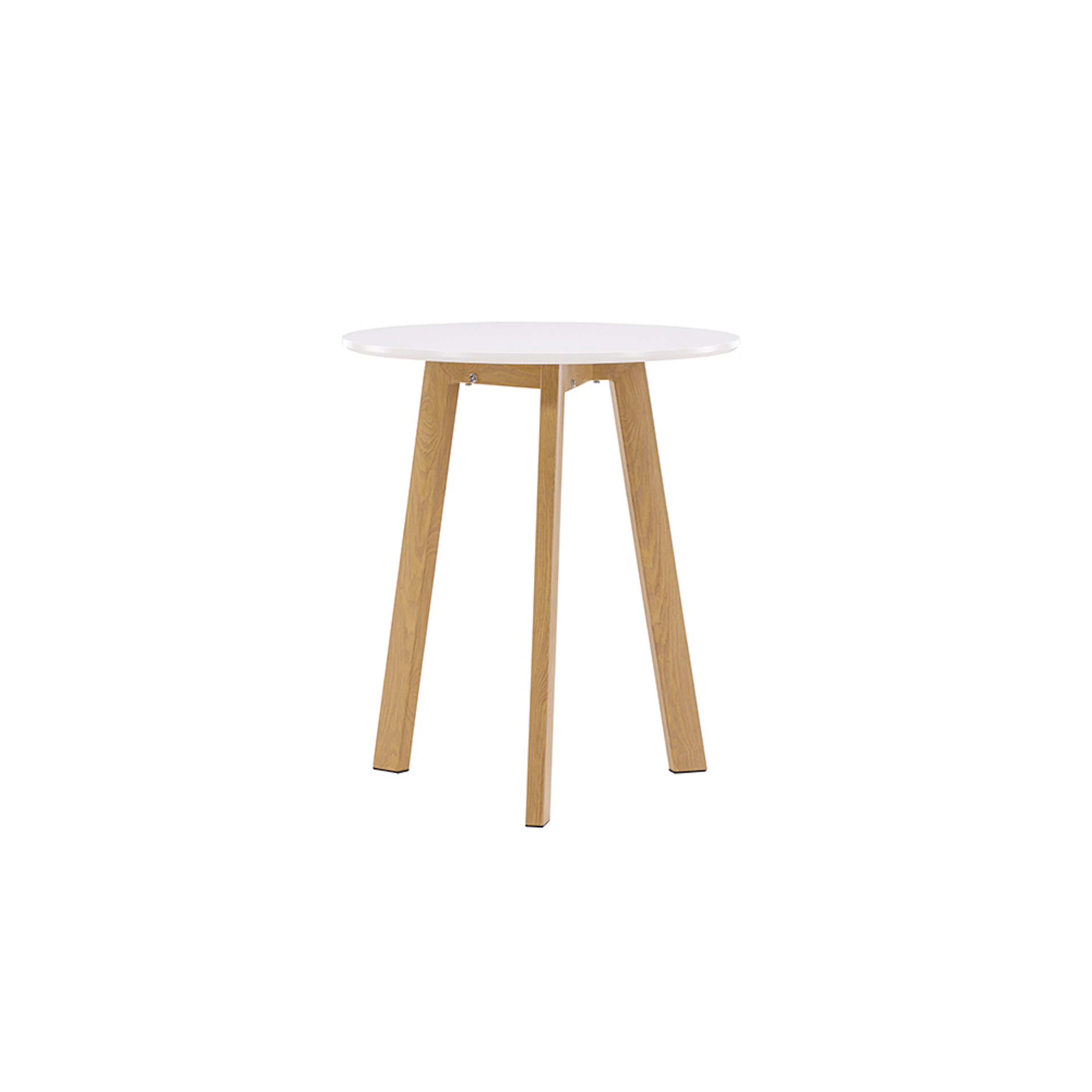 Matbord Venture Home Leonora Naturfärgad/Vit Runt Bord Ø65 cm