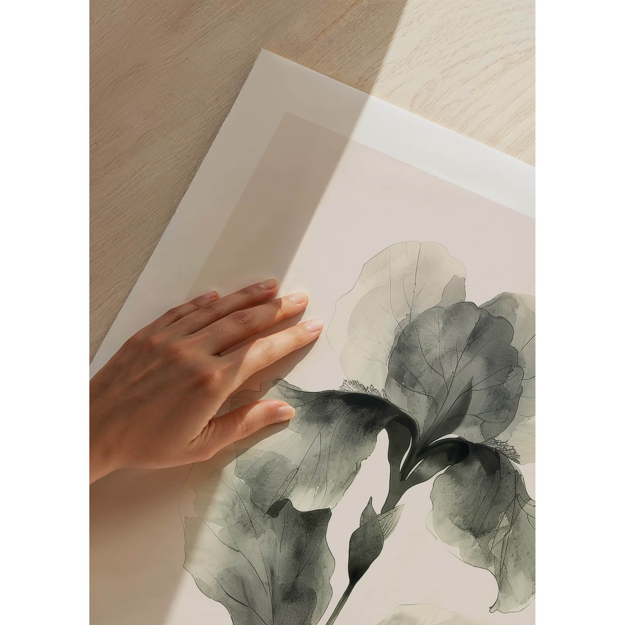 Poster Gallerix Aquarelle Bloom