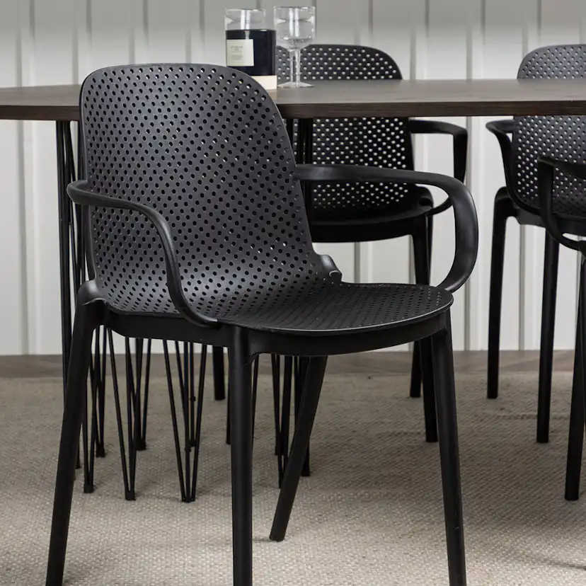 Matgrupp furniture/fashion Stone med 4 Baltimore Stolar