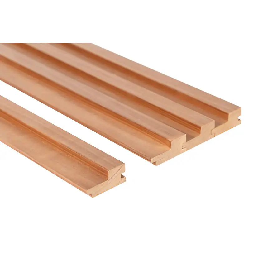 Bastupanel Sauna Sweden Termo Asp Trend Series STEP 27x64mm 4st/pkt
