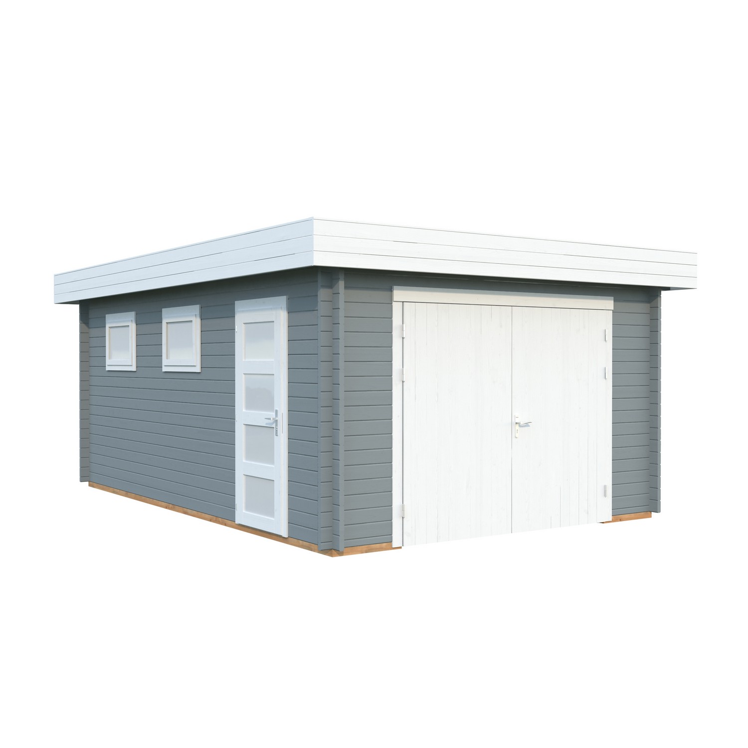 Garage Palmako Rasmus med Garagedörr 19,8 m2