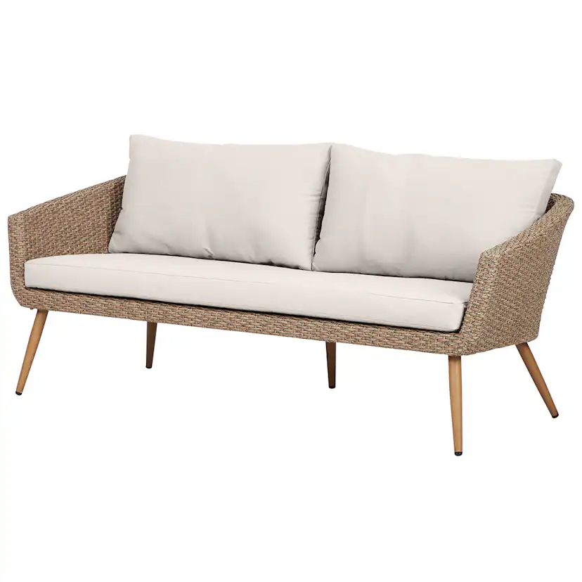 Soffa Comfort Garden Johannes 3-sits inkl. Dynor