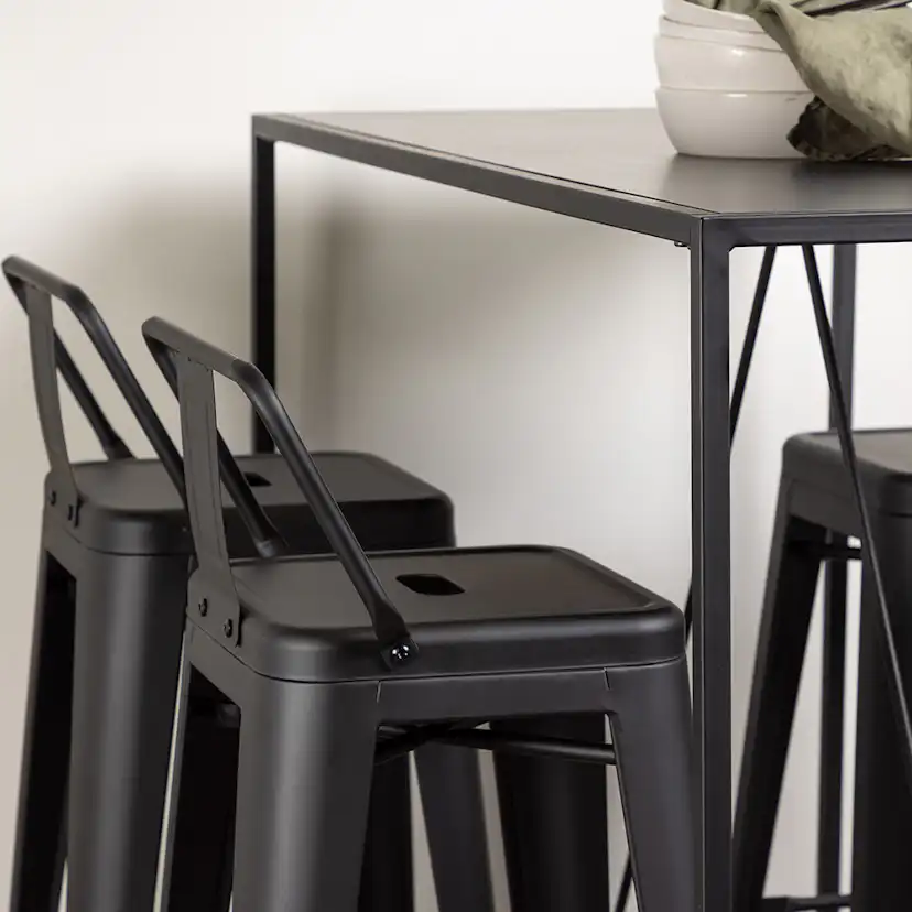 Matgrupp Venture Home Brea med 4 Tempe Flat Stolar