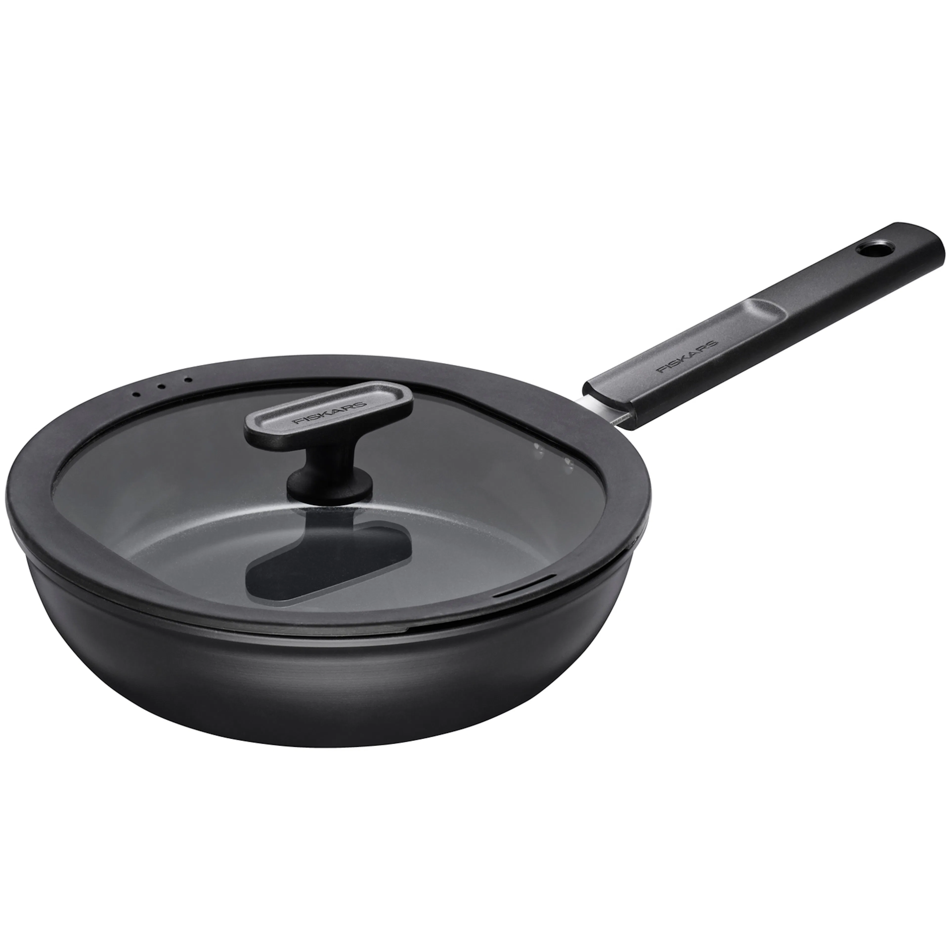 Traktörpanna Fiskars Hard Face 2,2 L 24 cm Anpassad För Alla Hällar