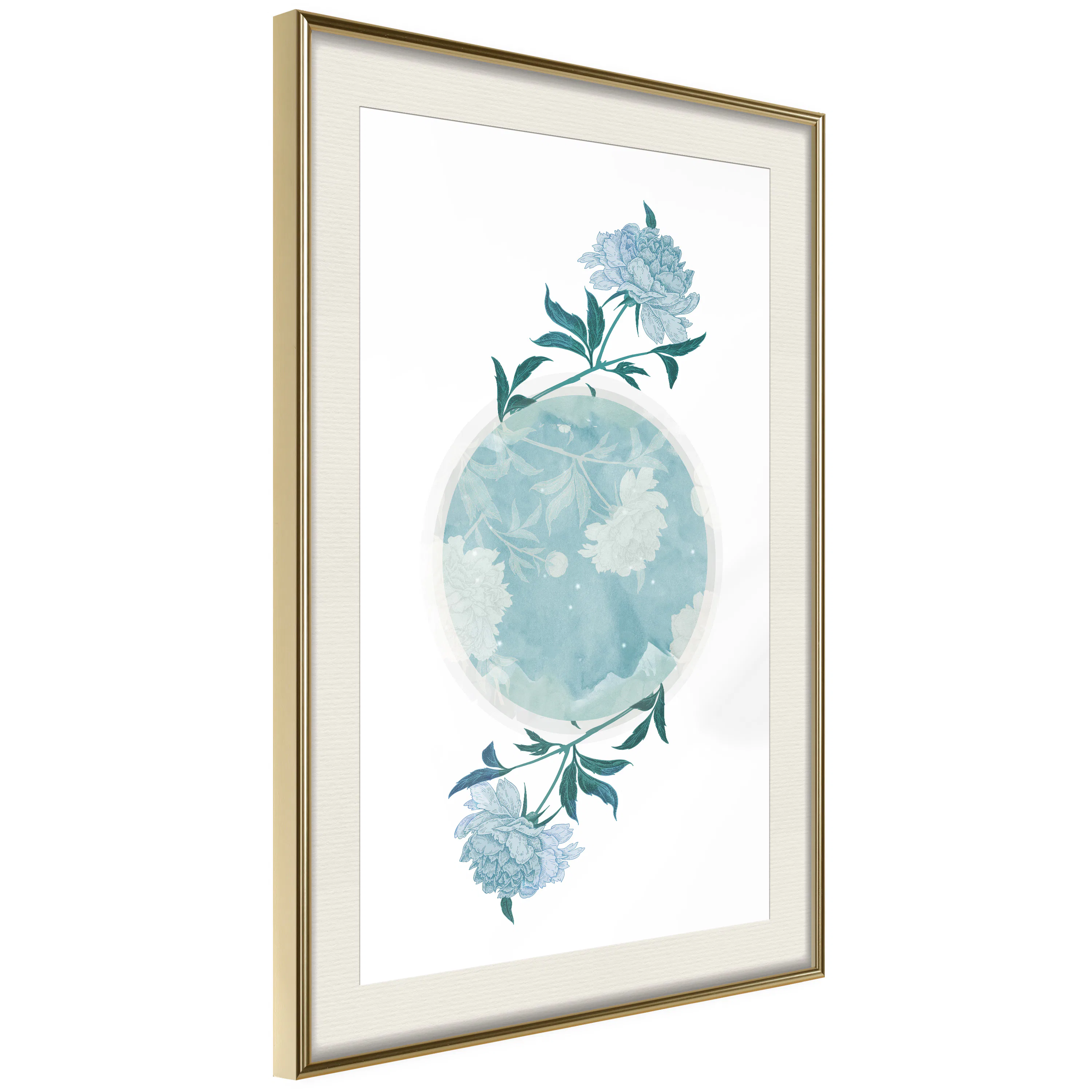 Poster Artgeist Affisch Floral Planet