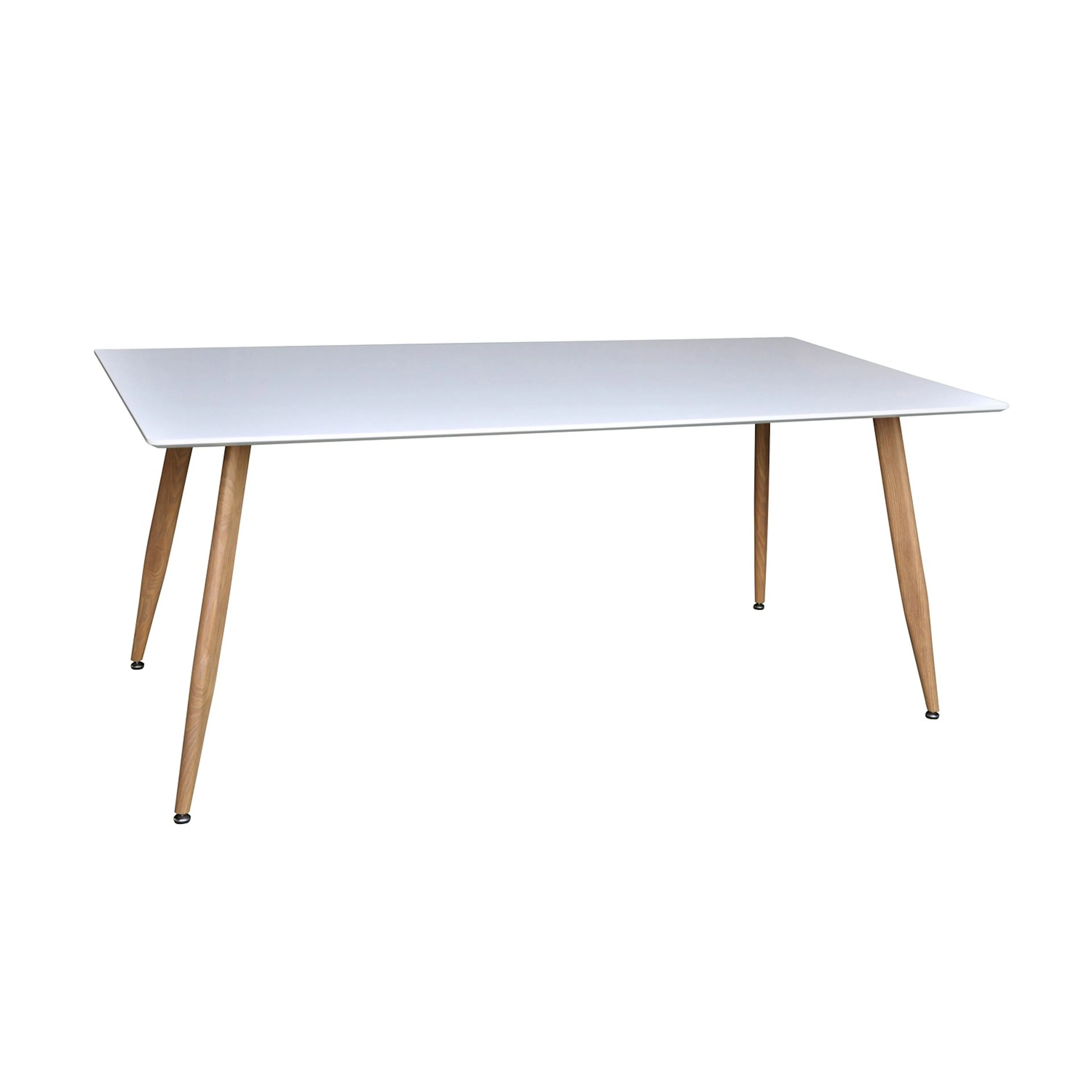 Polar Matbord - Ek-Look / Vit- 180*90*H75 Vit/Ek, 180x90 cm