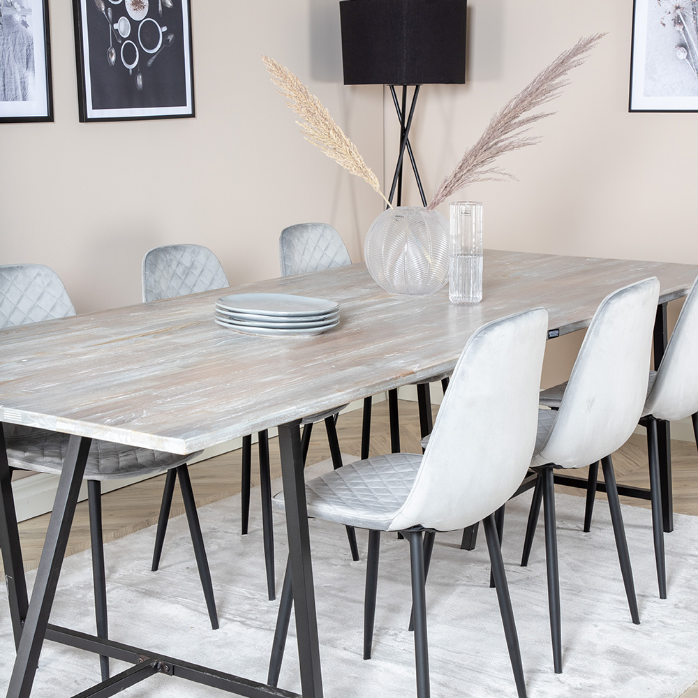 Matgrupp Venture Home Jenni med 6 Phoi Stolar