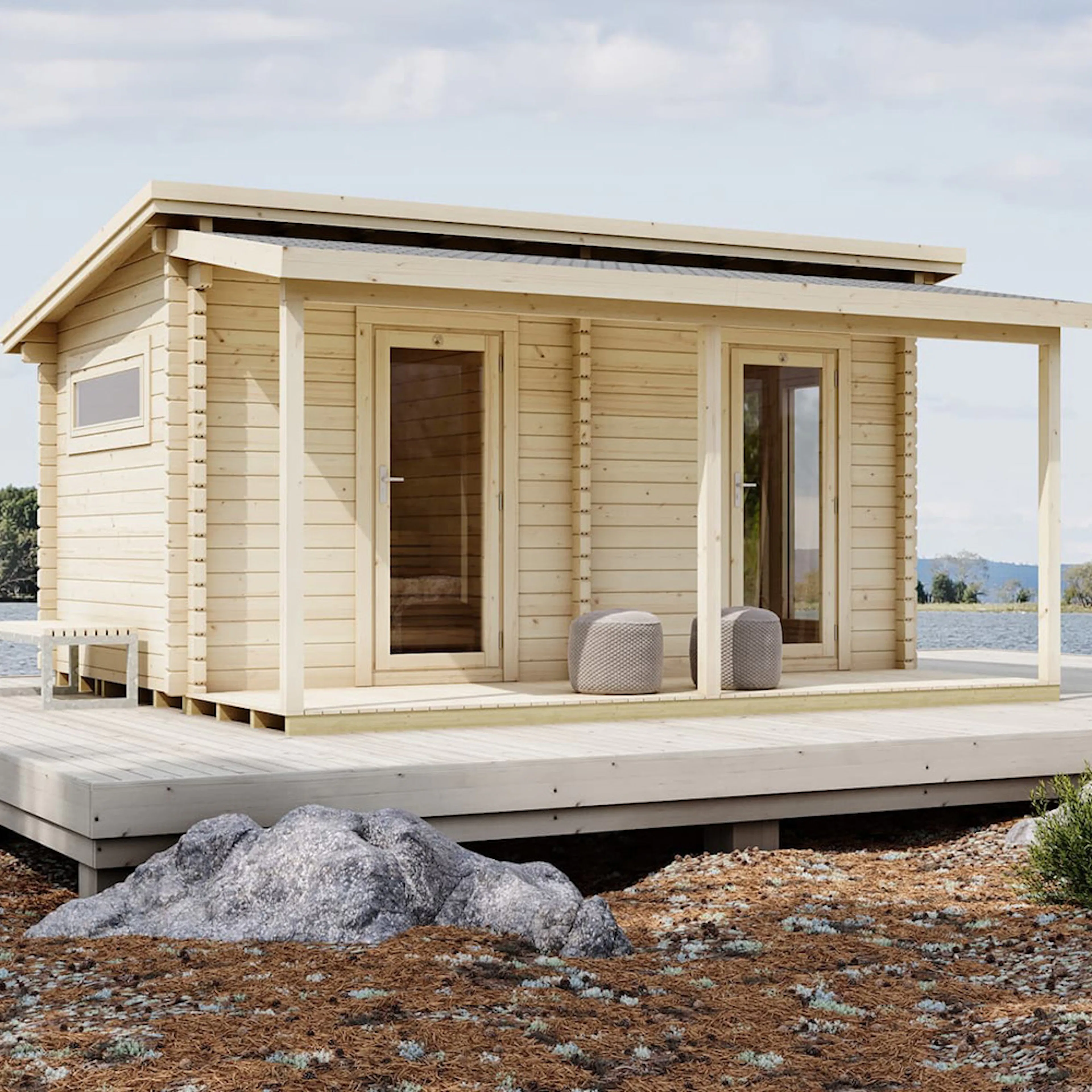 Bastu Luoman Lillevilla Kihu 13,23 m2