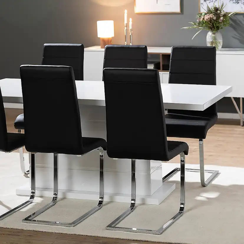 Matgrupp Scandinavian Choice Ratliff med 6 Cibus Stolar