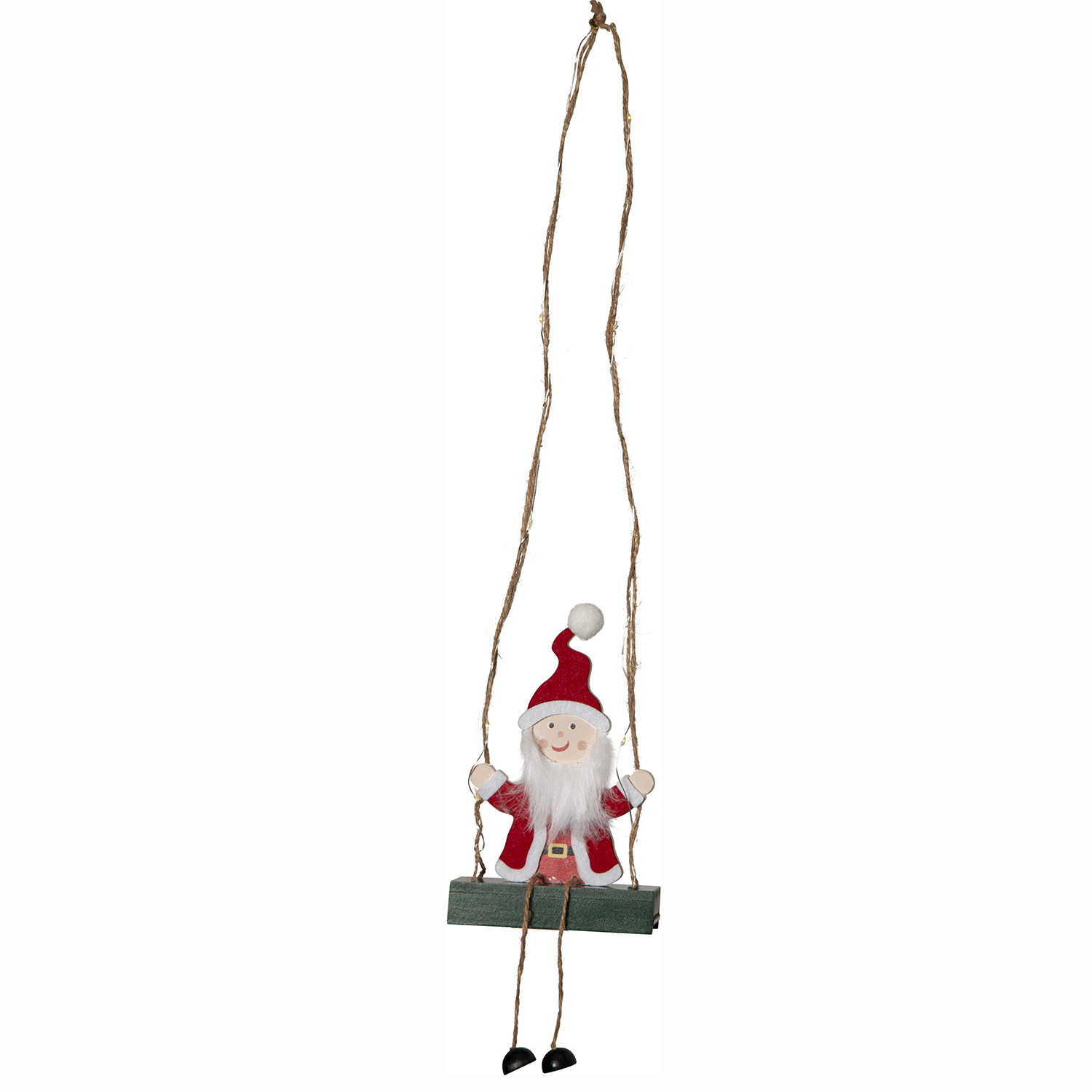 Gungande Tomte Star Trading Santa
