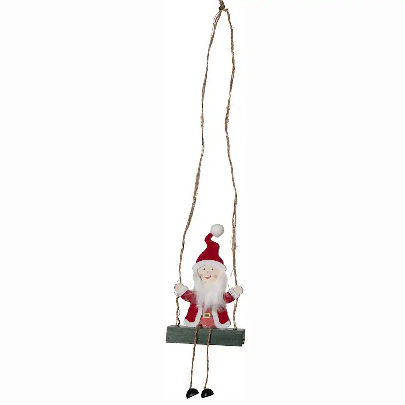 Gungande Tomte Star Trading Santa