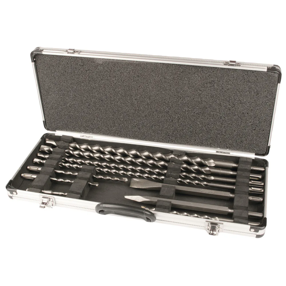 Borr- och mejselset Makita D-19174 10 delar SDS Plus