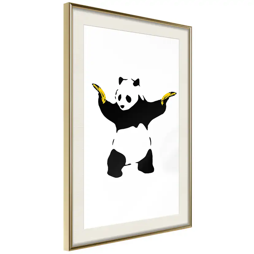 Poster Artgeist Affisch Panda with Guns