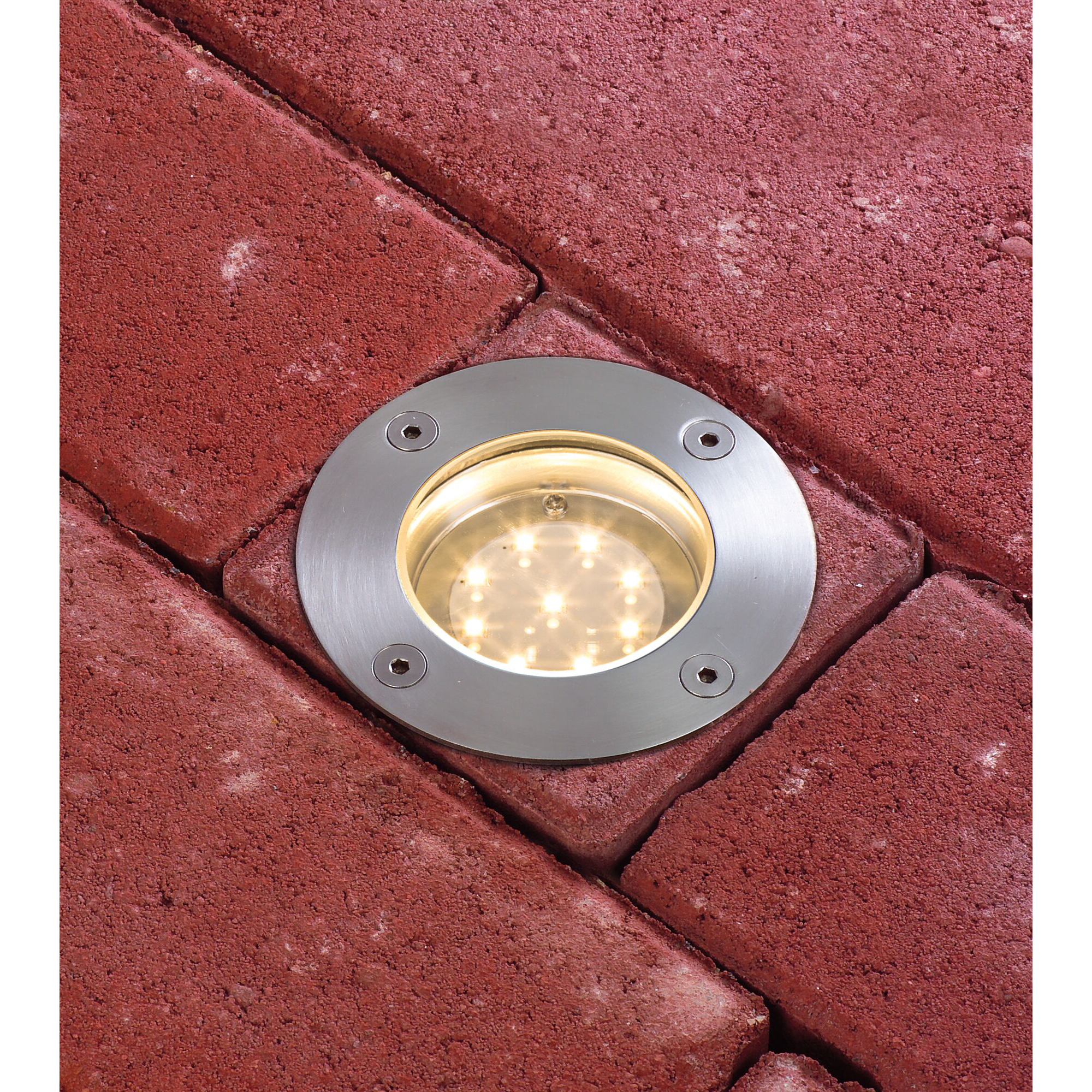 LED Infälld Markbelysning Paulmann Floor Rund IP67 230V Ljus: Warm White