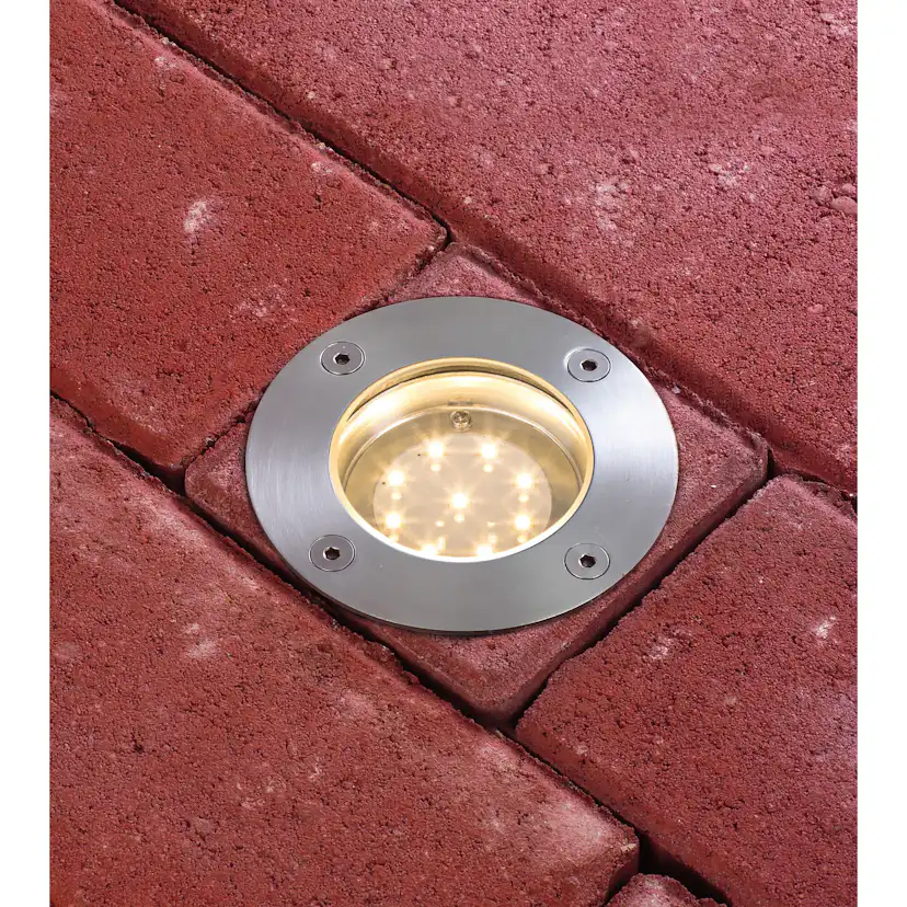 LED Infälld Markbelysning Paulmann Floor Rund IP67 230V Ljus: Warm White