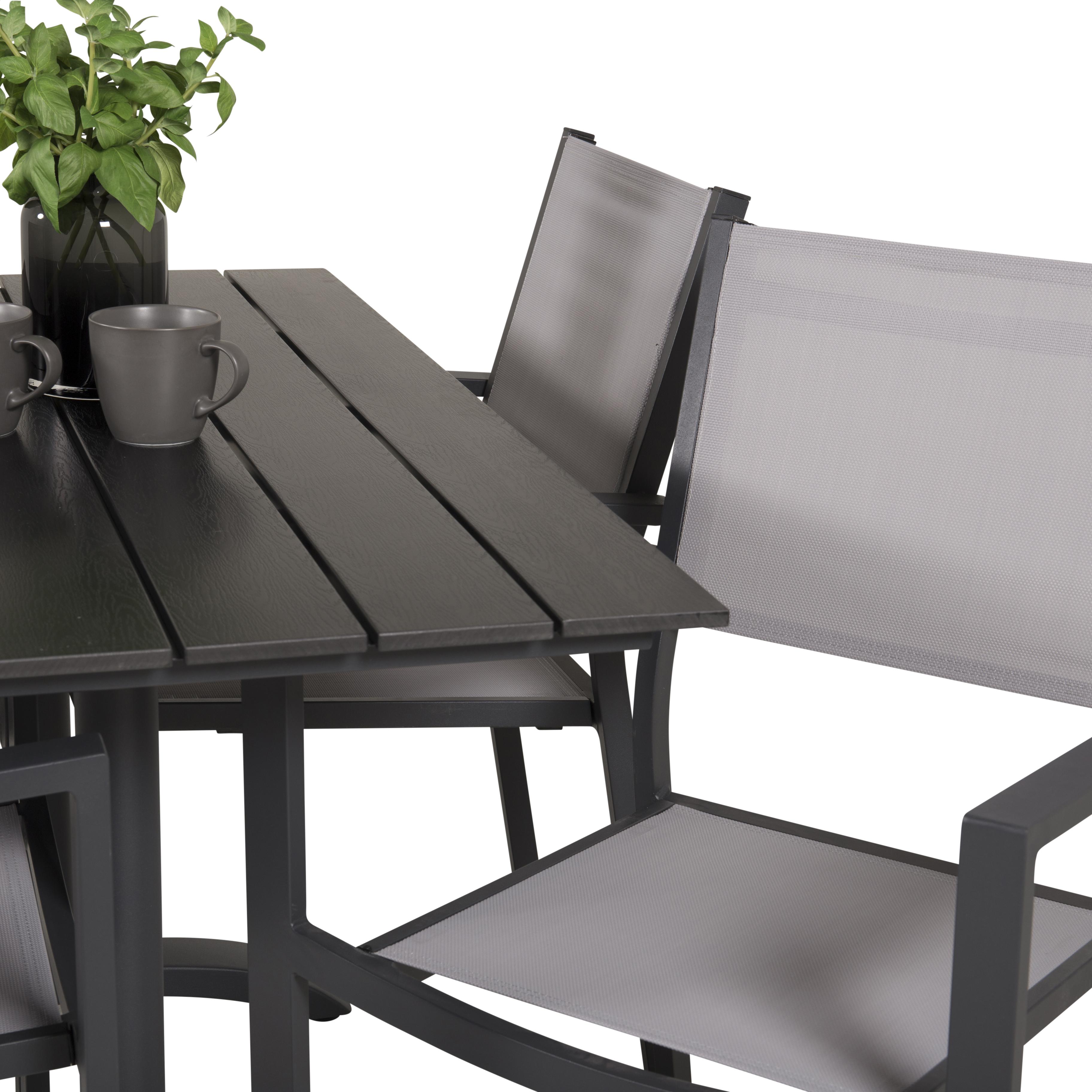 Cafégrupp Venture Home Dolly med 4 Copacabana Matstolar