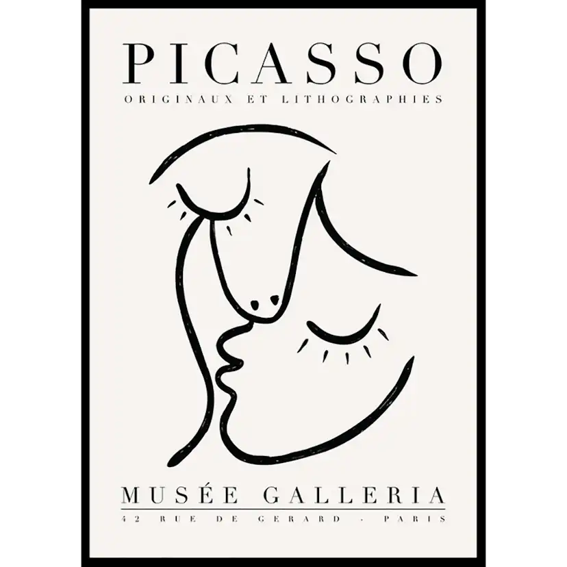 Poster Gallerix Picssso Lithographie No6