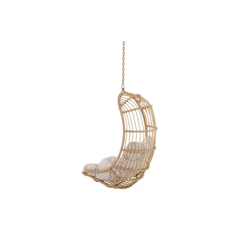 Pulau Hangingchair Rattan Nature / Creme Natur