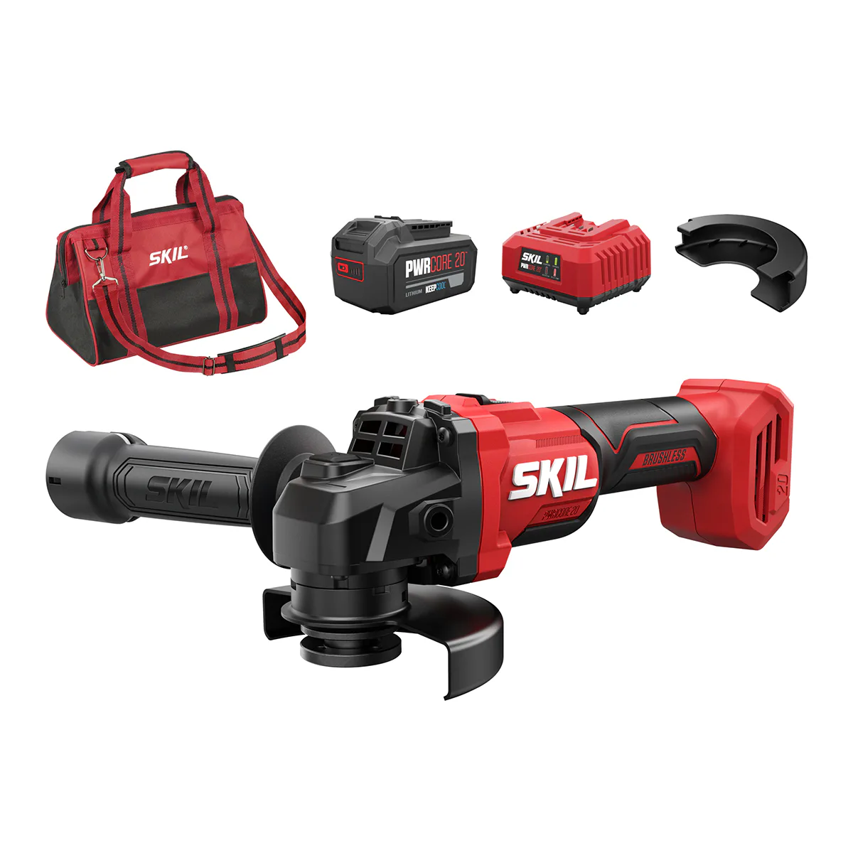 Vinkelslip SKIL 3922 AA Batteridriven Kolborstfri