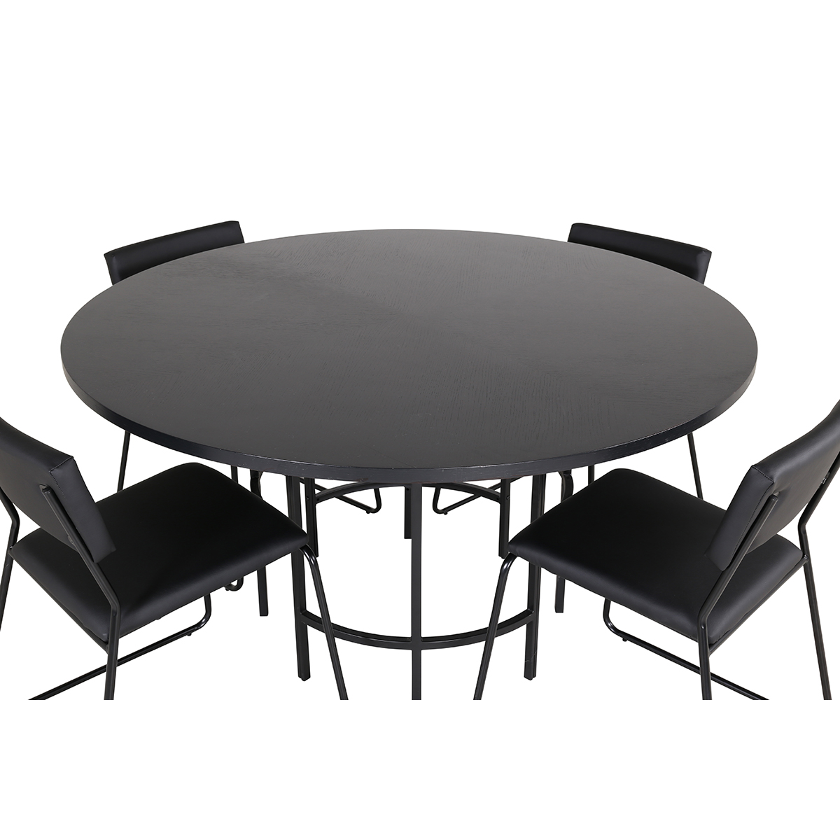 Matgrupp Venture Home Wien med 4 Kungshamn Stolar Konstläder