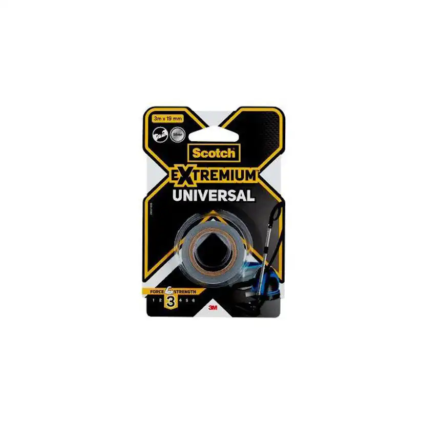 Vävtejp 3M Scotch Extremium Universell Silver