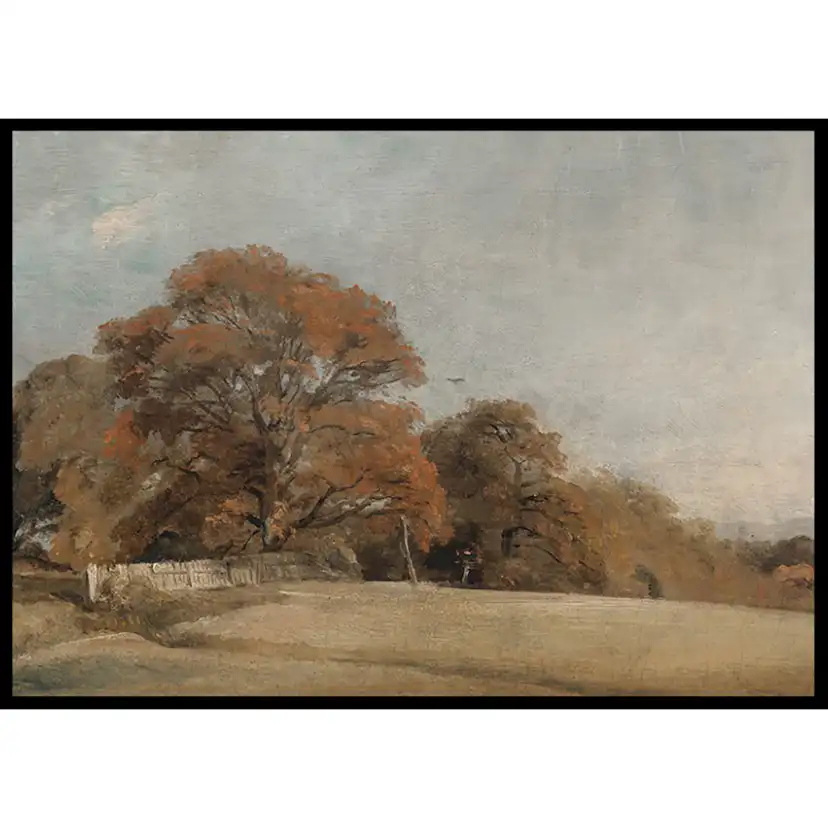 Poster Gallerix An Autumnal Landscape At East Bergholt By John Constable