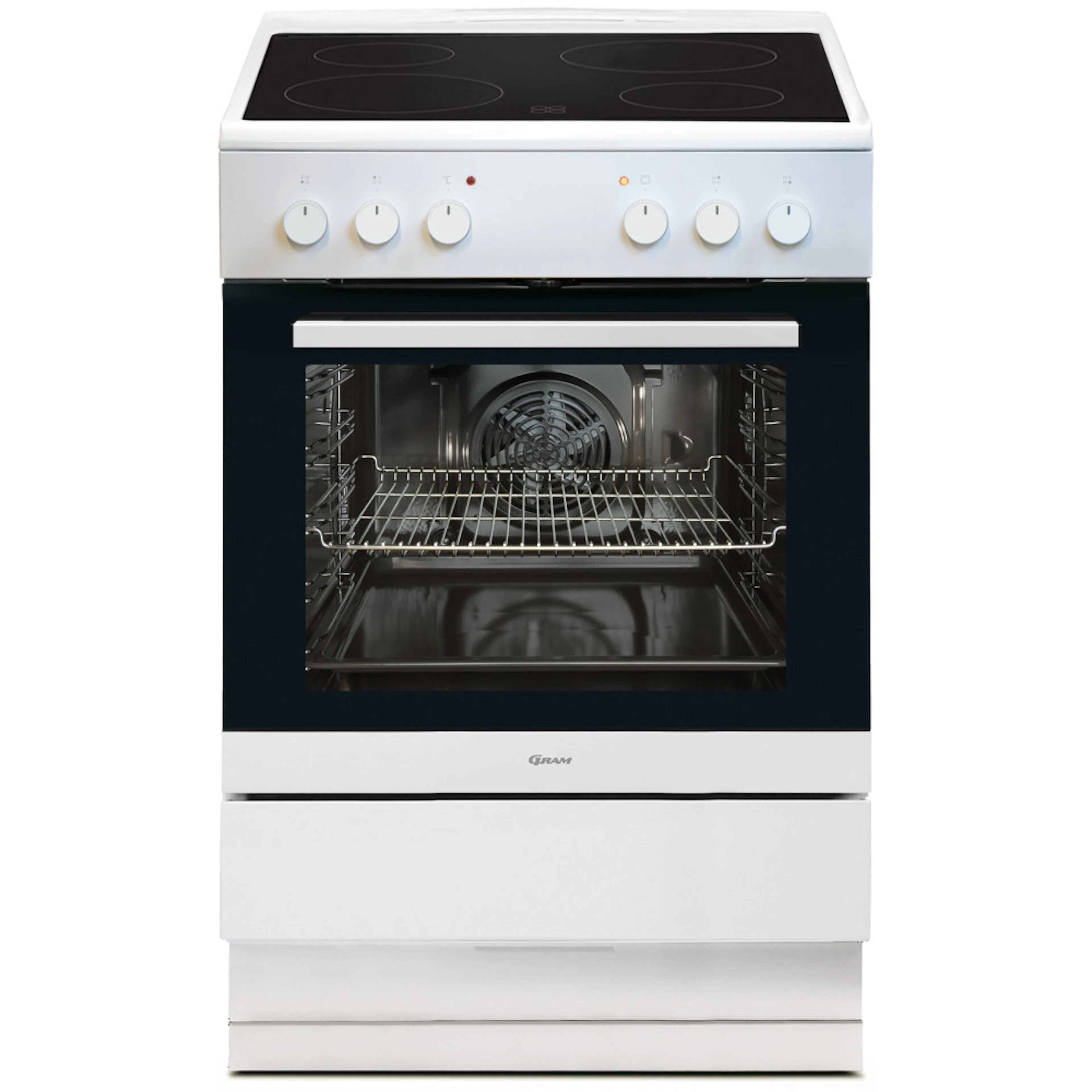Spis Gram EK 5600-90 VF 400 V Med Glaskeramikhäll