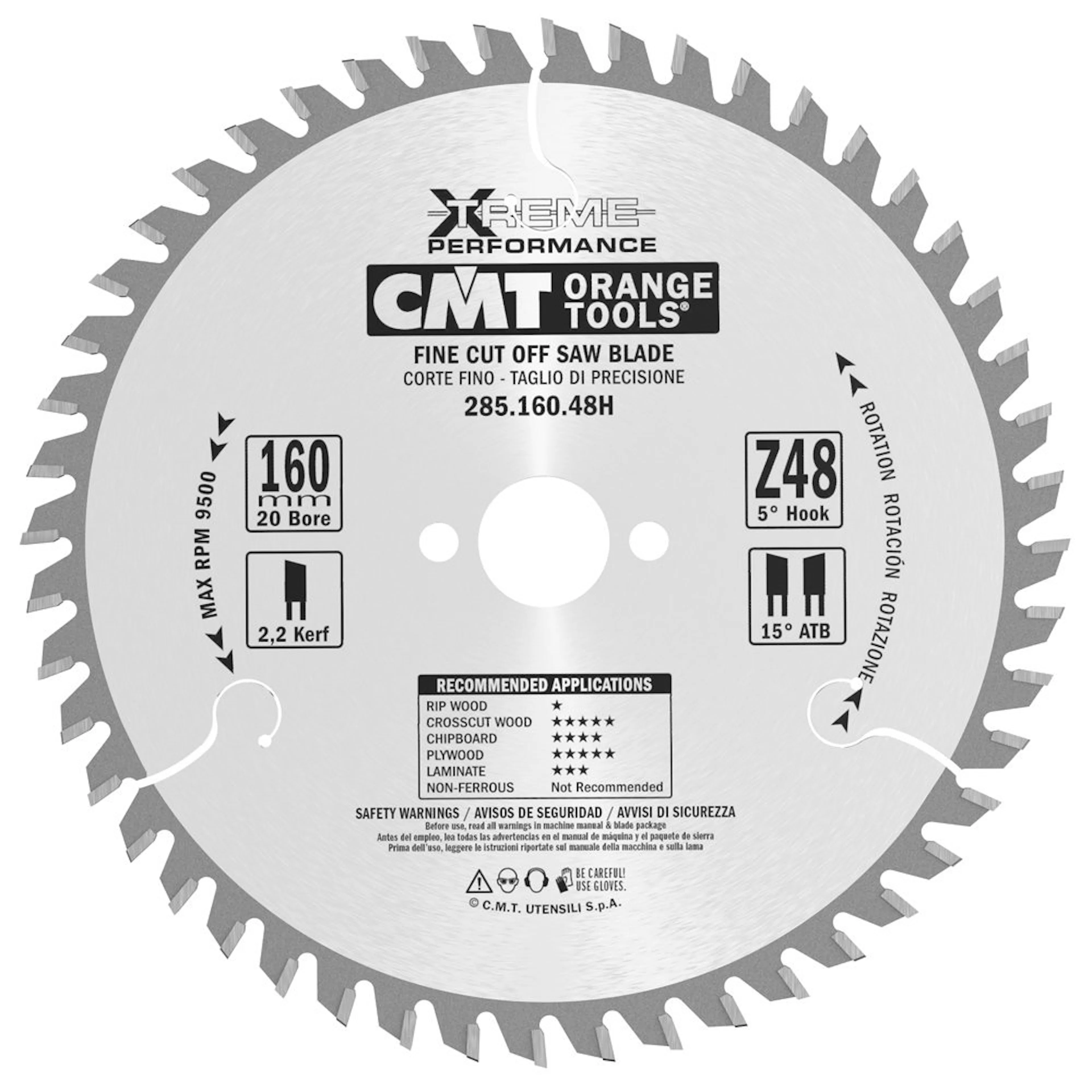 Sågklinga 315x3,2x30 T72 GW 315x3,2x30 mm