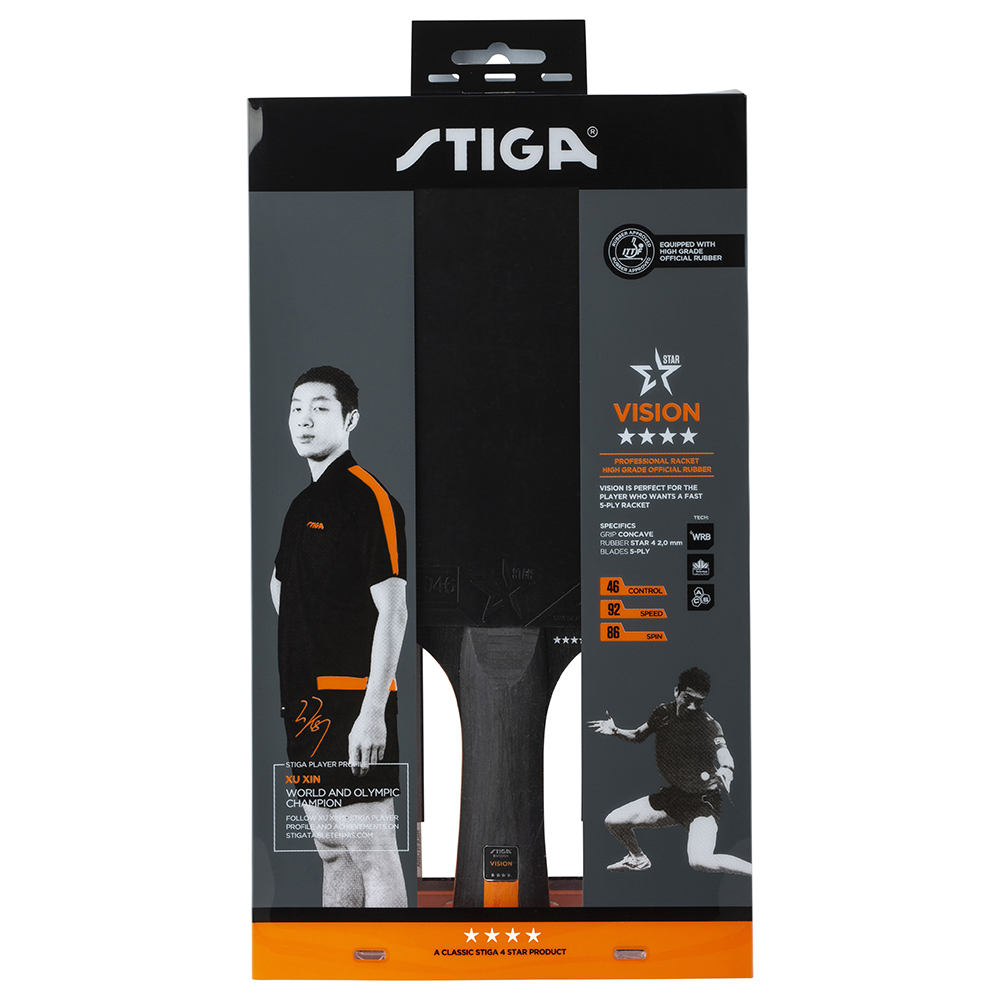 Pingisracket STIGA Sports 4-star Vision