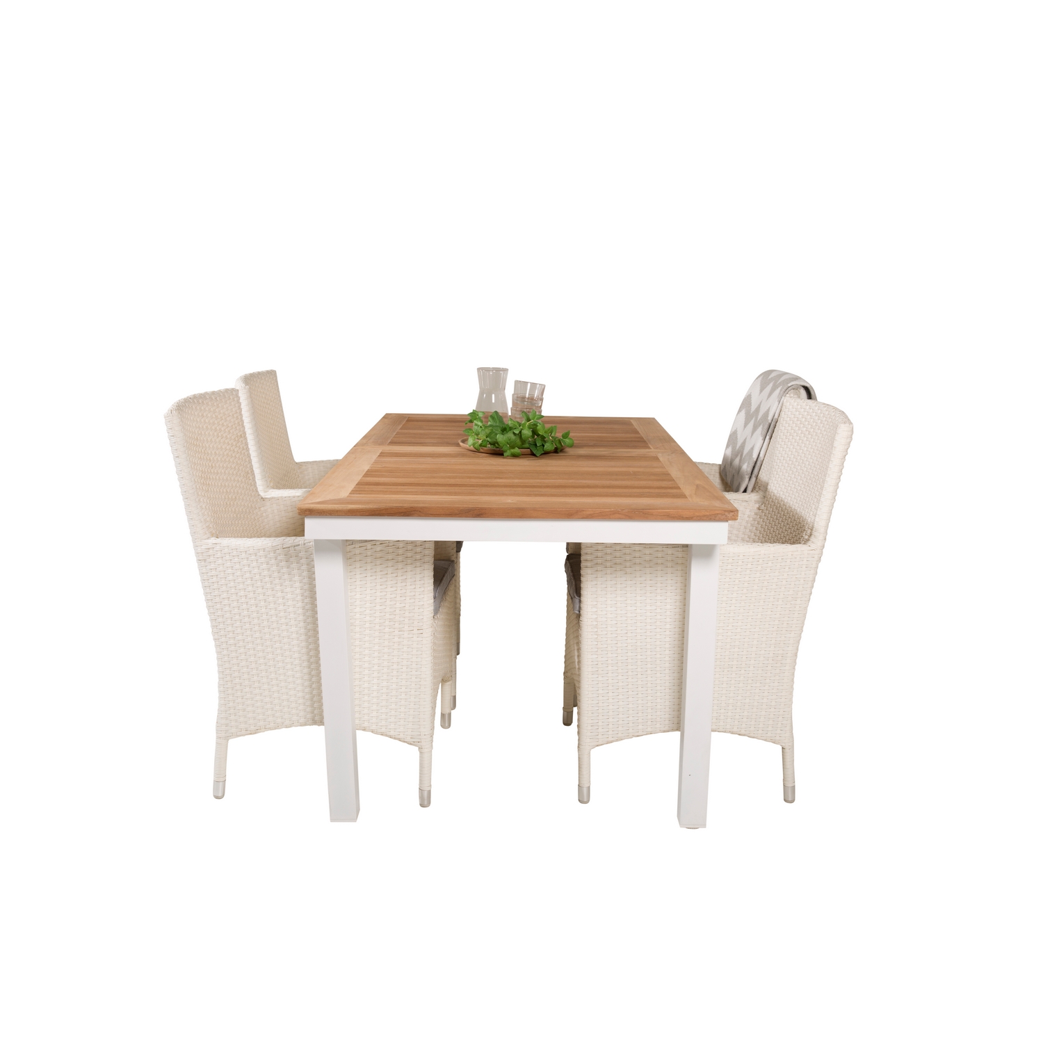 Matgrupp Venture Home Perla 160/240 med 4 Milwa Stolar