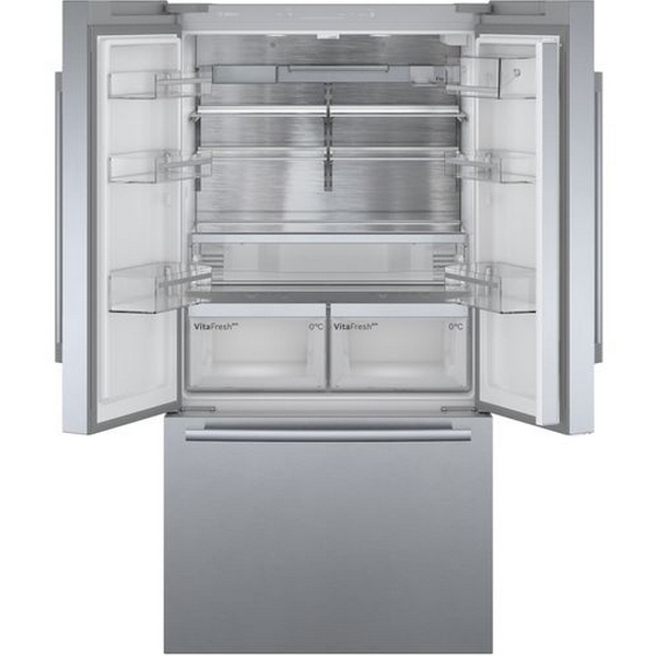 Side-By-Side Bosch KFF96PIEP Serie 8