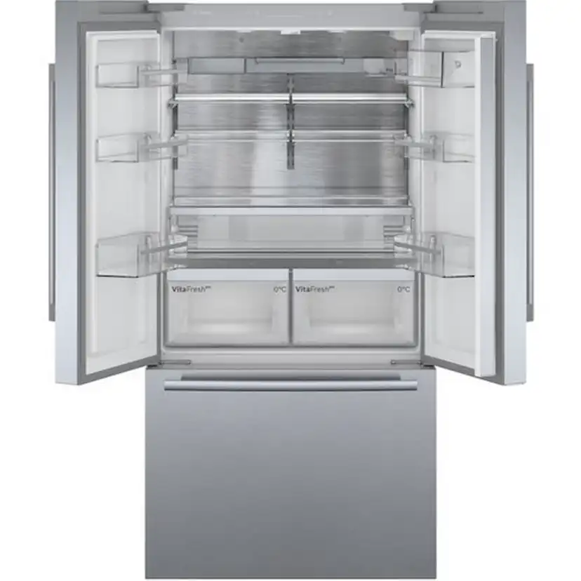 Side-By-Side Bosch KFF96PIEP Serie 8