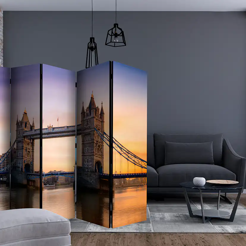 Rumsavdelare Arkiio Tower Bridge At Dawn II 225x172 cm