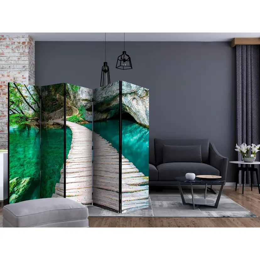 Rumsavdelare Arkiio Plitvice Lakes National Park Croatia II 225x172 cm