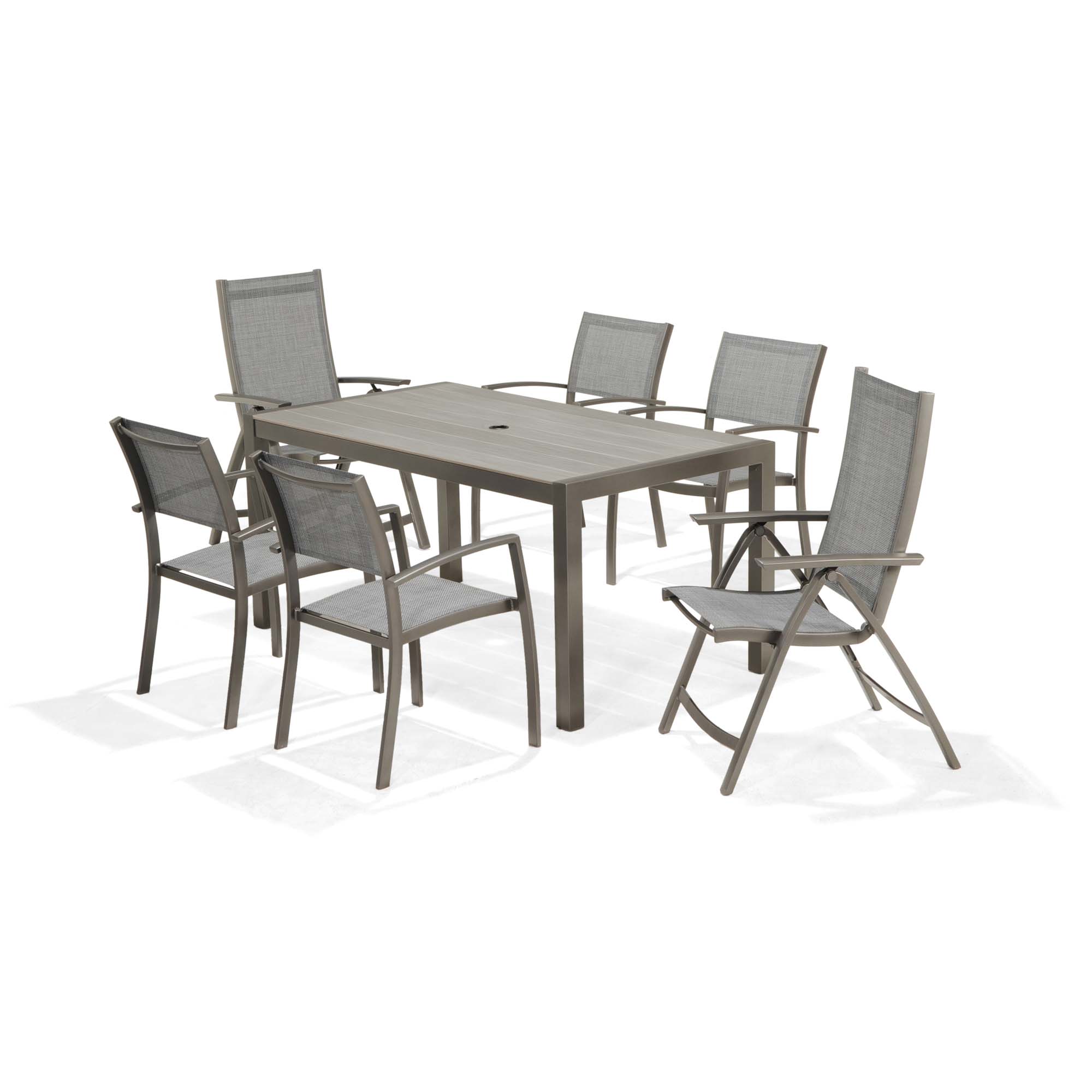 Matgrupp Utomhus LifestyleGarden Solana 163 cm 4 karmstolar