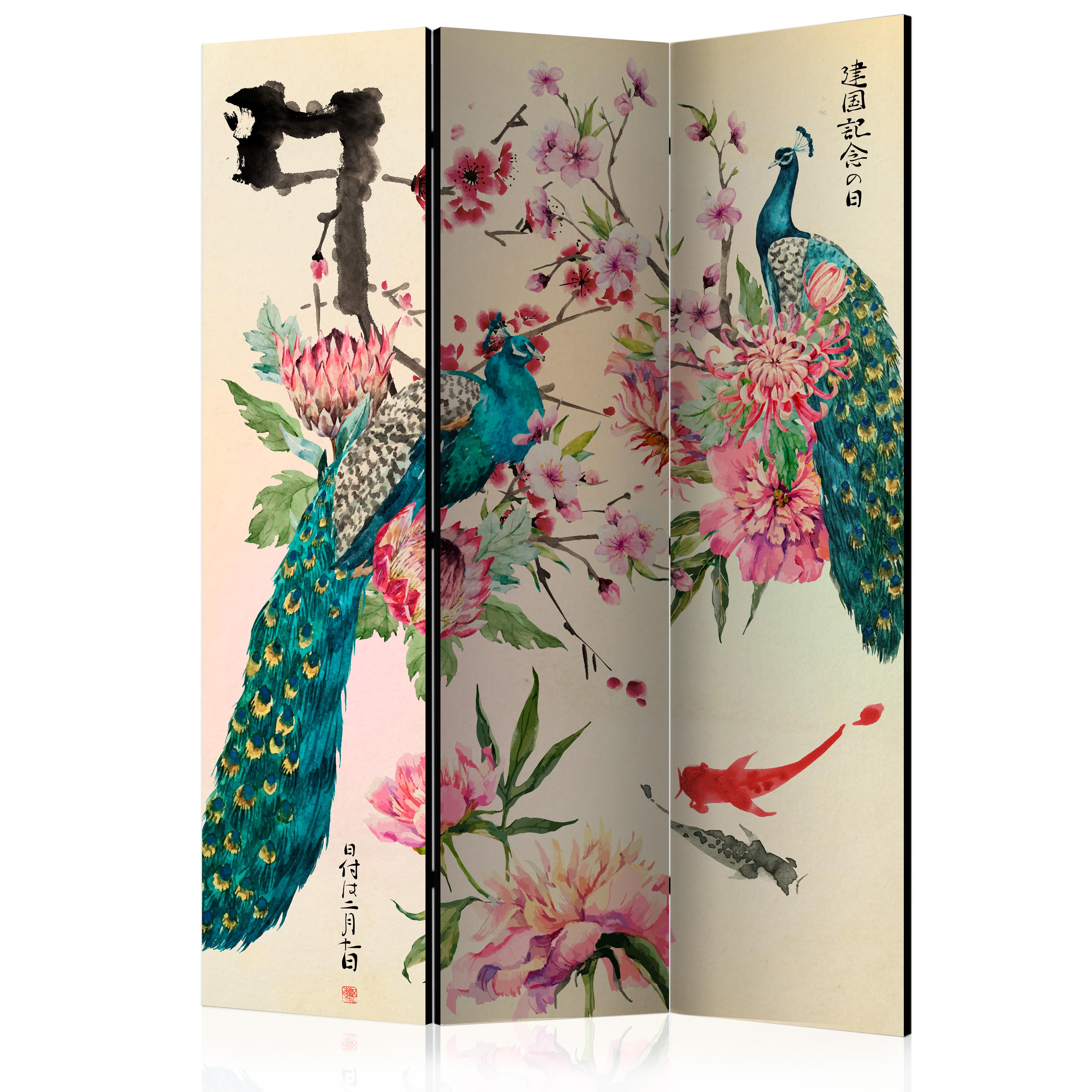 Rumsavdelare Arkiio Peacock Love 135x172 cm