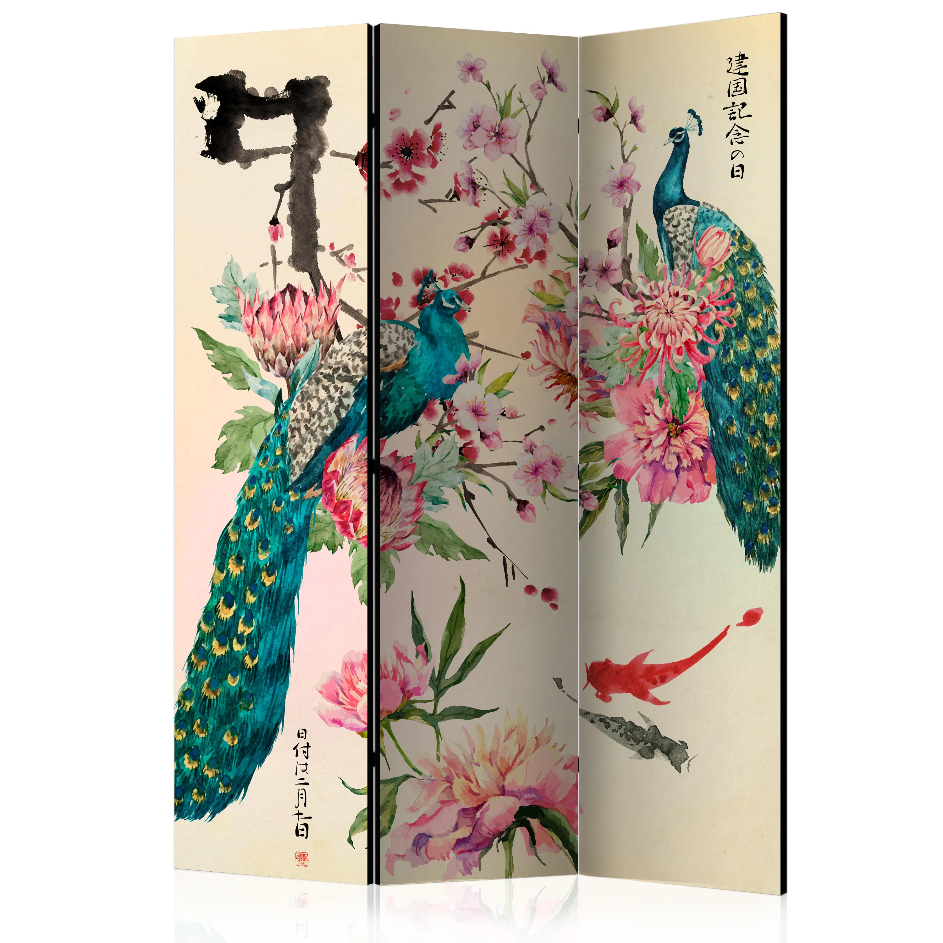 Rumsavdelare Arkiio Peacock Love 135x172 cm