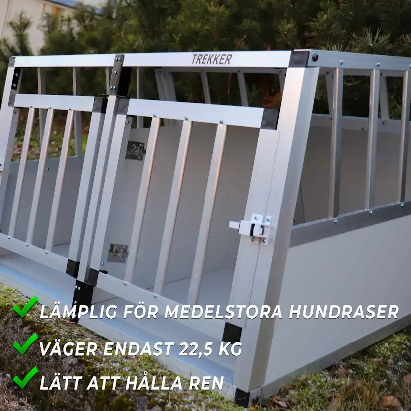 Hundbur Trekker XXL 104x90,5x69,5 cm