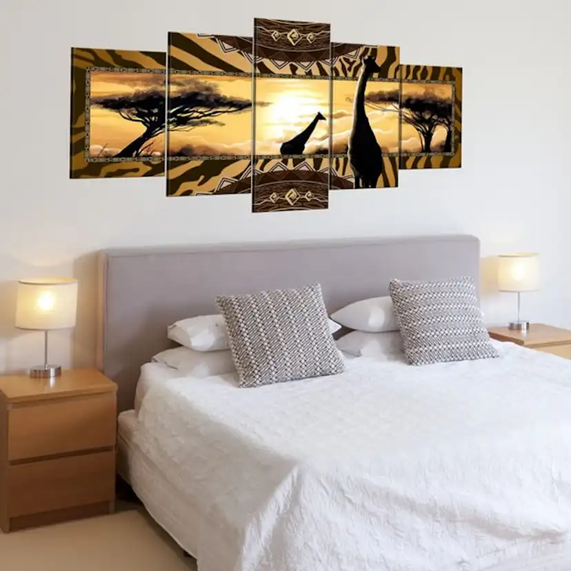 Tavla Arkiio African Giraffes