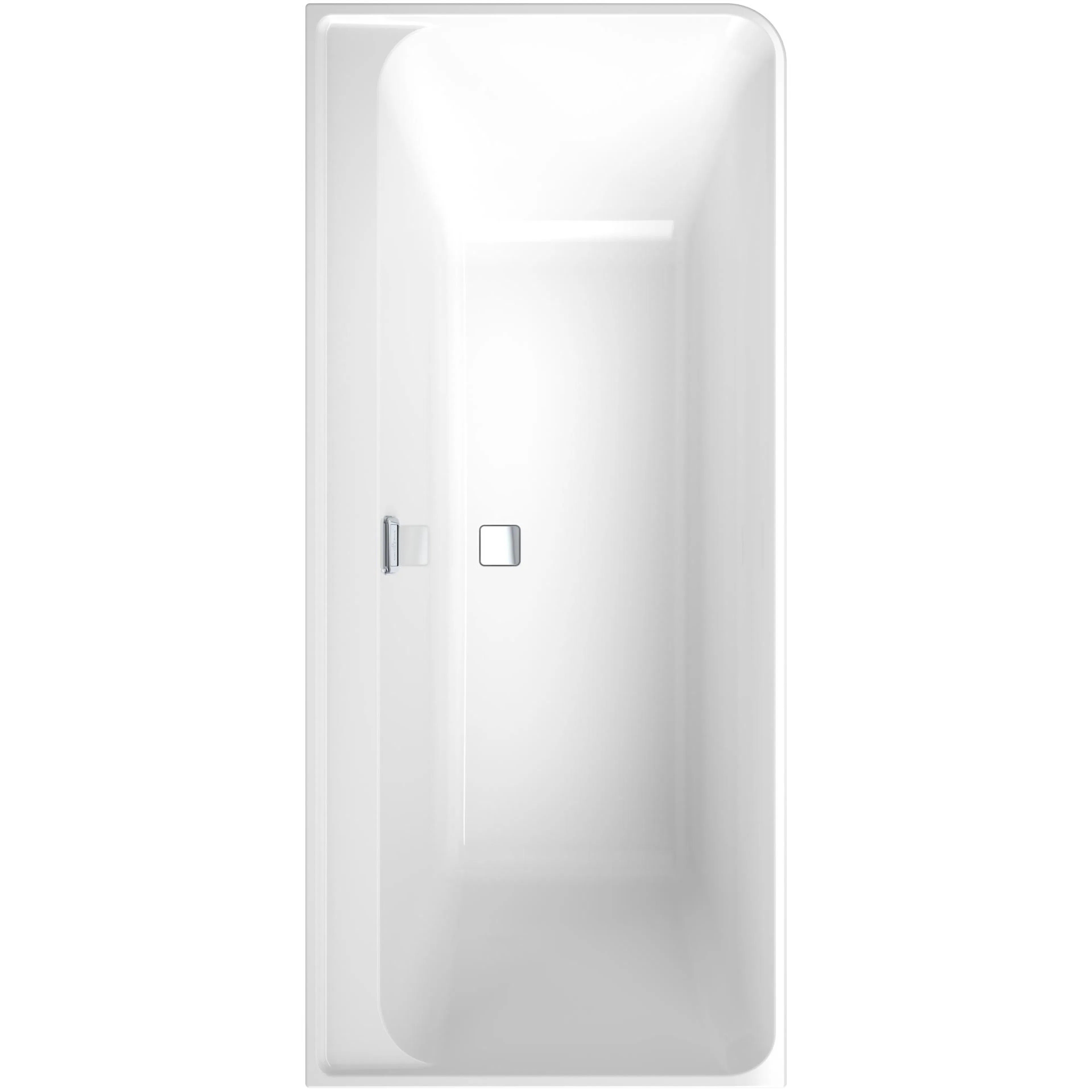 Badkar Villeroy & Boch Collaro UBA180COR9CL00VD01 Vänstermodell, Krom