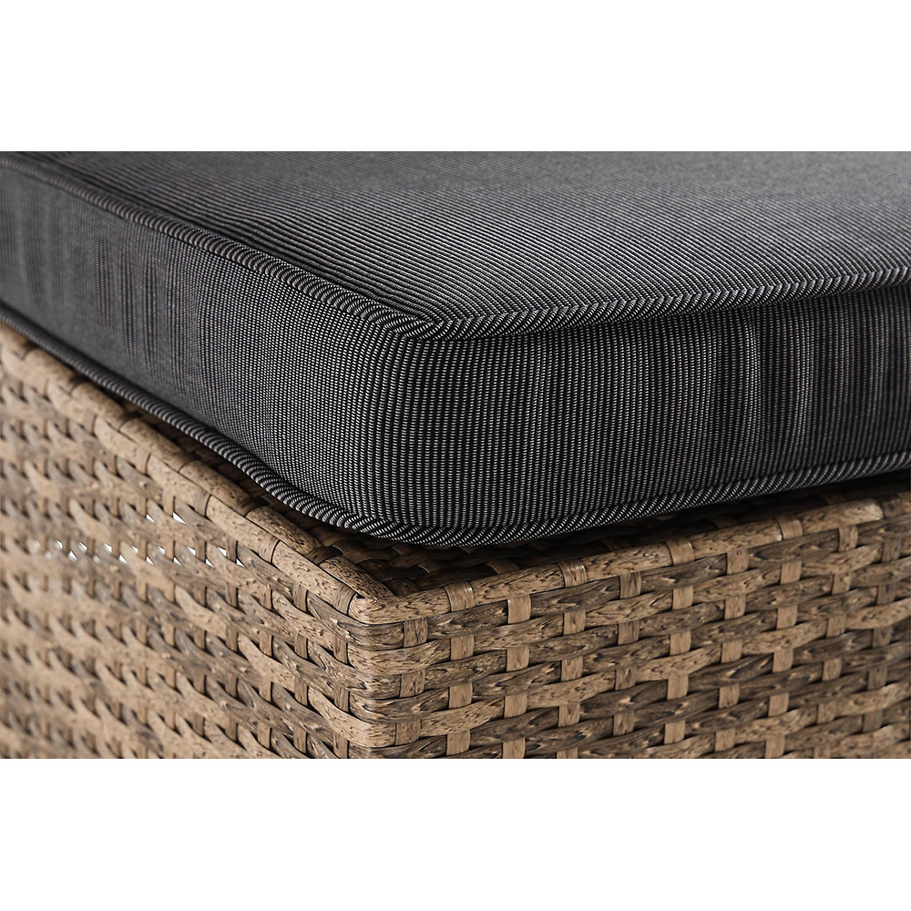 Wisconsin Loungesoffa utan Armstöd 2-sits Brun