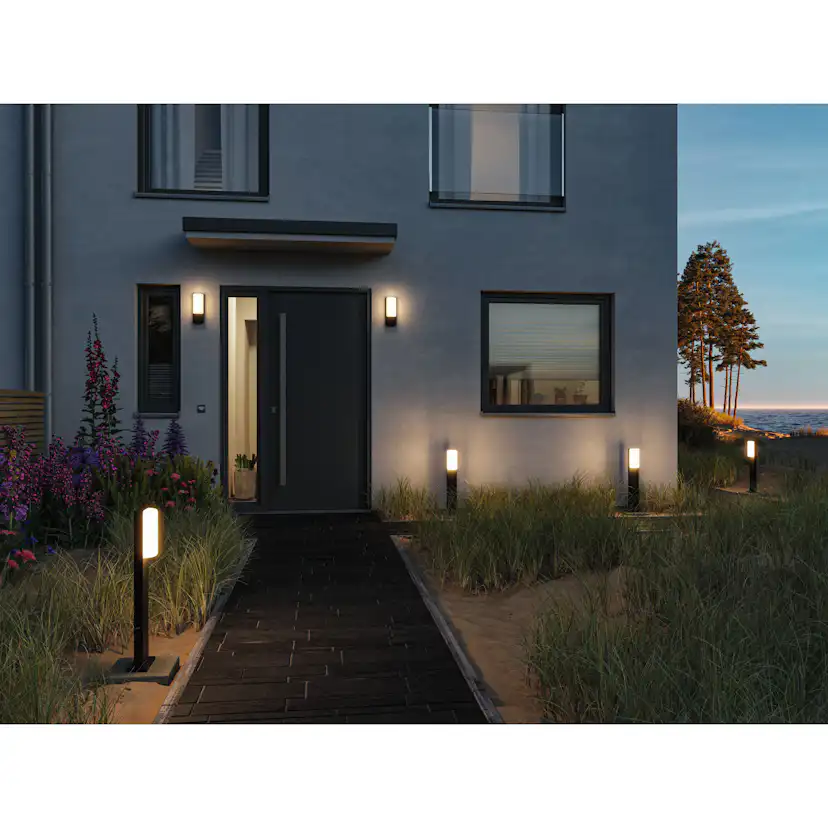 Fasadbelysning LED Paulmann Bonnie Seawater Resistant med Skymningsstyrd rörelsedetektor IP44 230V