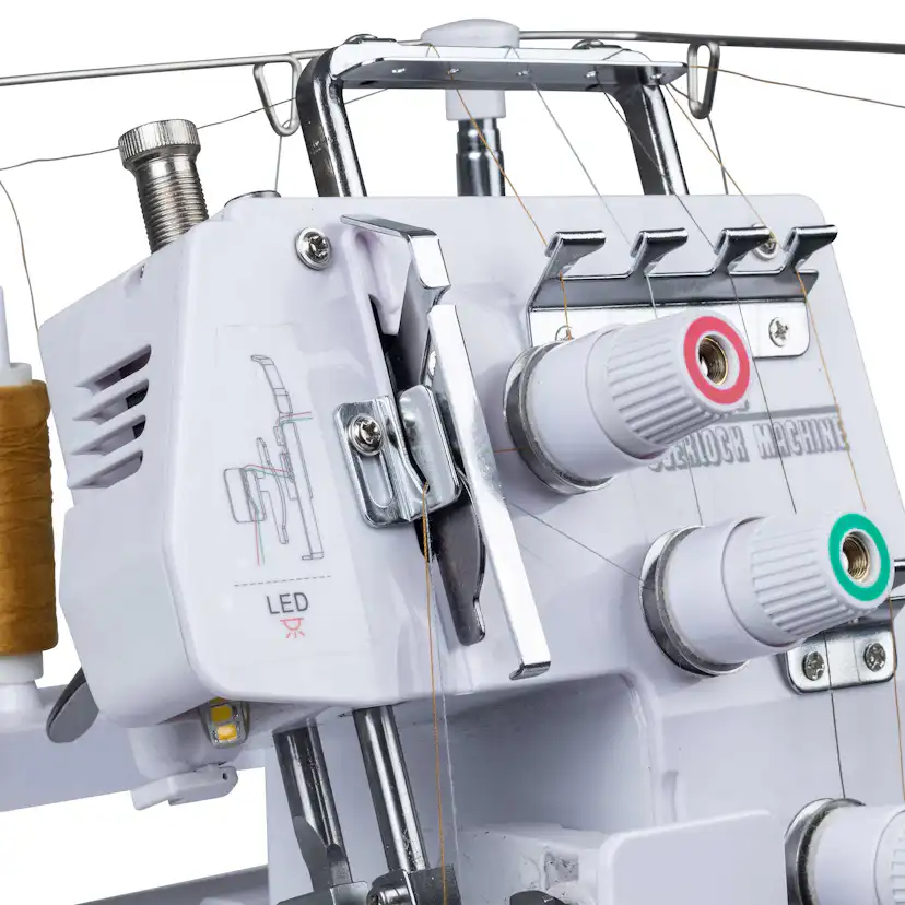 Symaskin Birgitta Overlock Standard Vit Plast