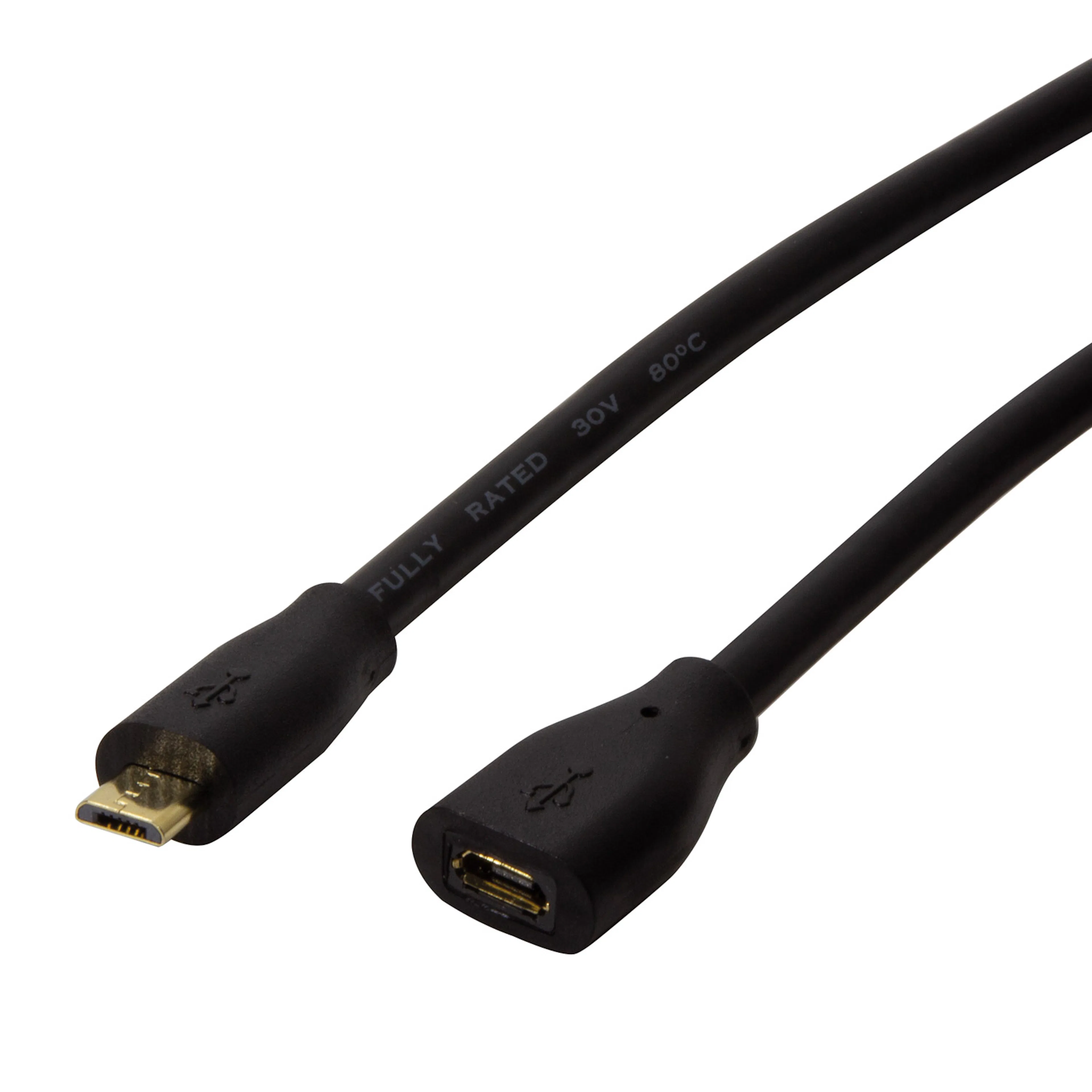 Förlängningskabel LogiLink MicroUSB 3 m