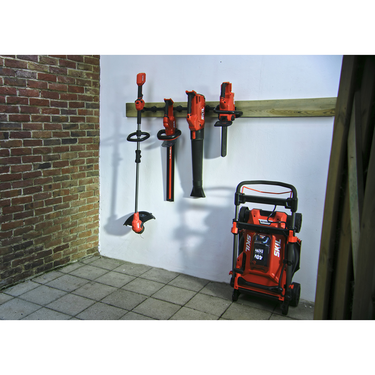 Motorsåg SKIL 0534 AA Kolborstfri Batteridriven