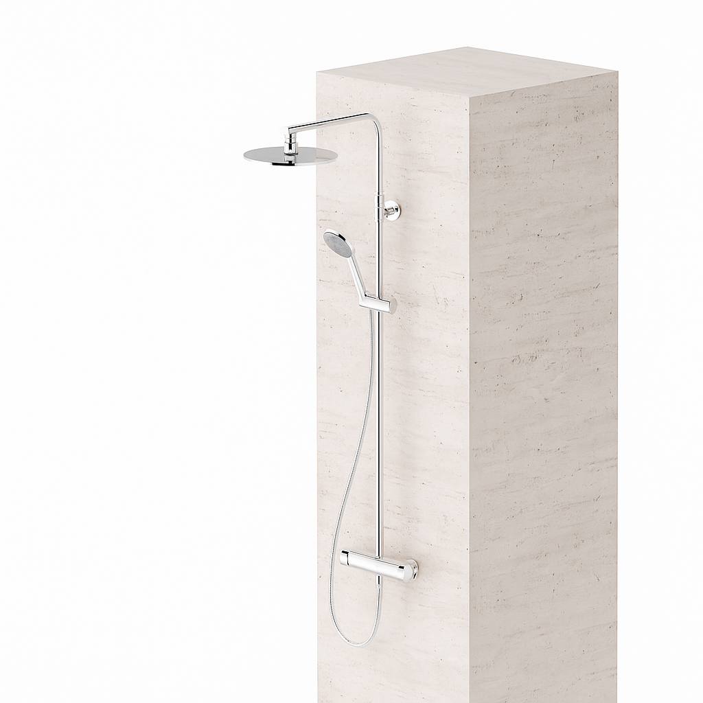 Takduschset FM Mattsson 9000XE 160 cc med Blandare