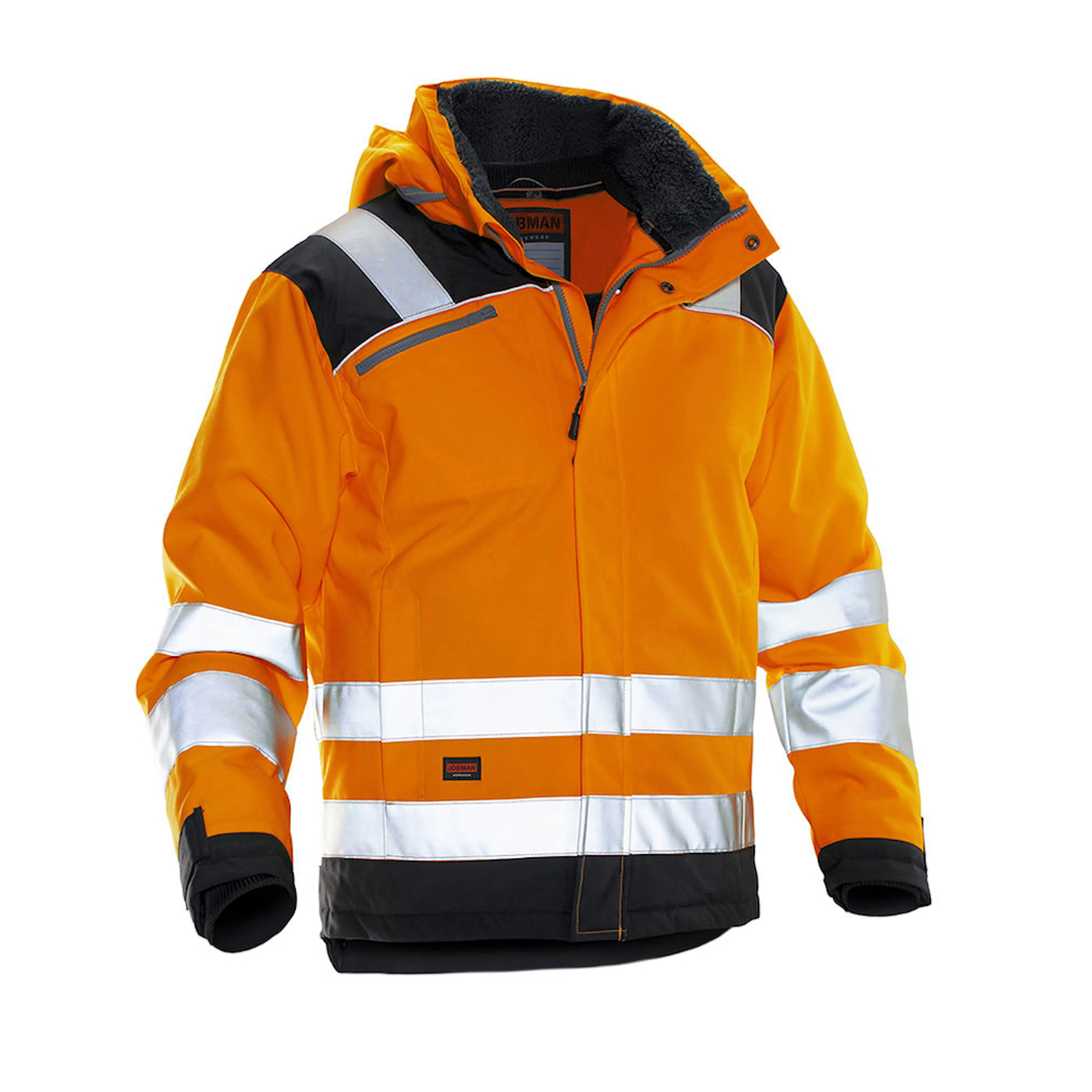 Orange/Svart